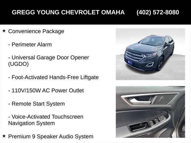 used 2018 Ford Edge car, priced at $13,800