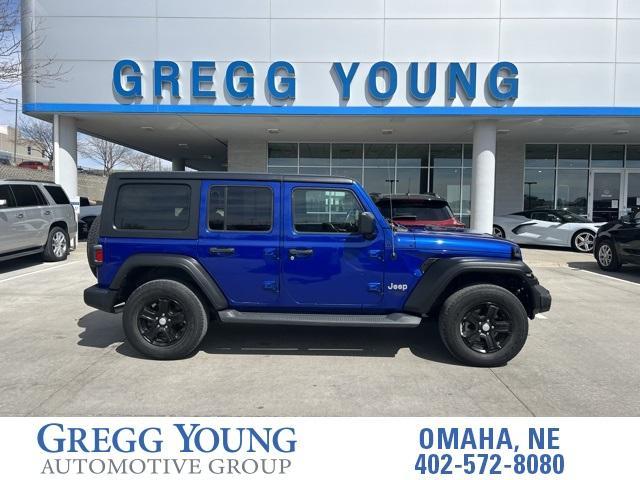 used 2019 Jeep Wrangler Unlimited car, priced at $29,200