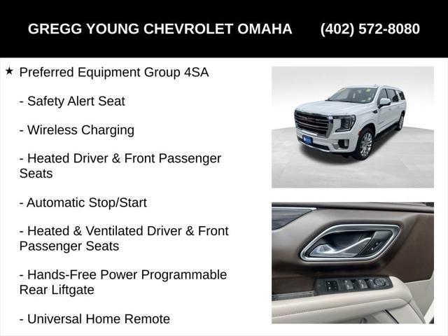 used 2022 GMC Yukon XL car, priced at $50,000