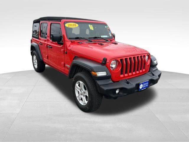 used 2018 Jeep Wrangler Unlimited car, priced at $26,500