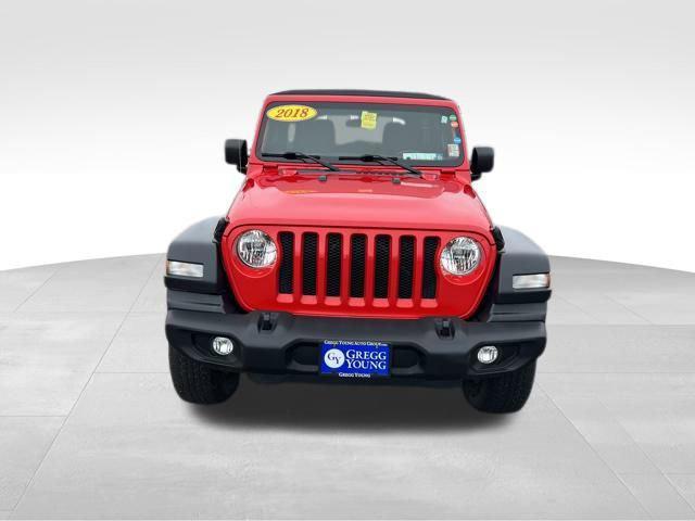 used 2018 Jeep Wrangler Unlimited car, priced at $26,500
