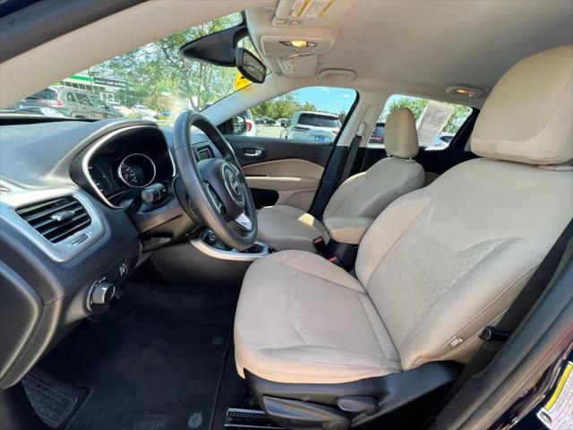 used 2018 Jeep Compass car, priced at $16,300