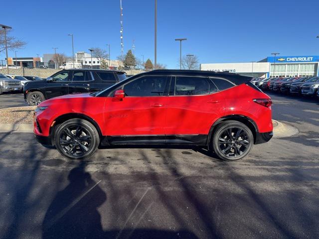 used 2022 Chevrolet Blazer car, priced at $36,500