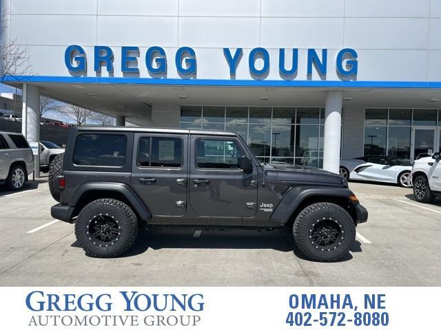 used 2021 Jeep Wrangler Unlimited car, priced at $27,500