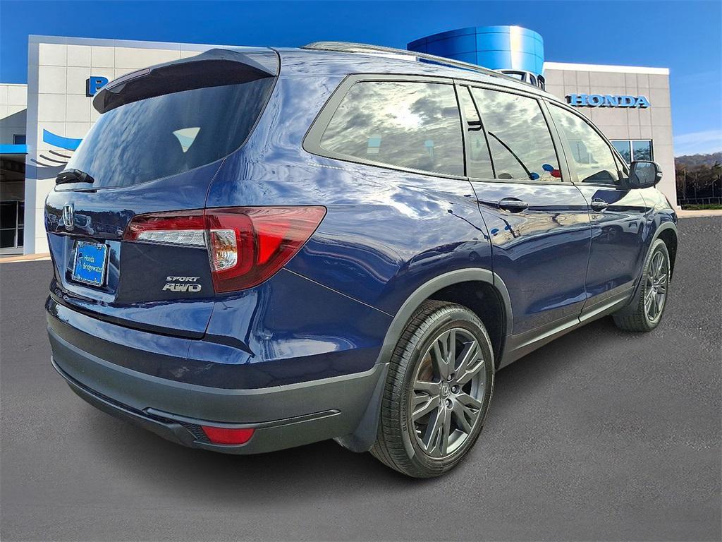 used 2022 Honda Pilot car, priced at $25,295