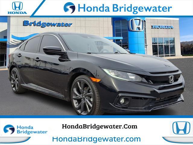 used 2021 Honda Civic car, priced at $18,595