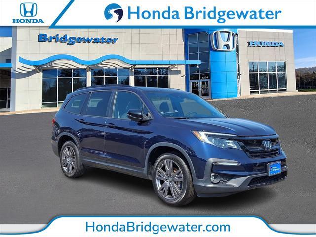 used 2022 Honda Pilot car, priced at $28,995