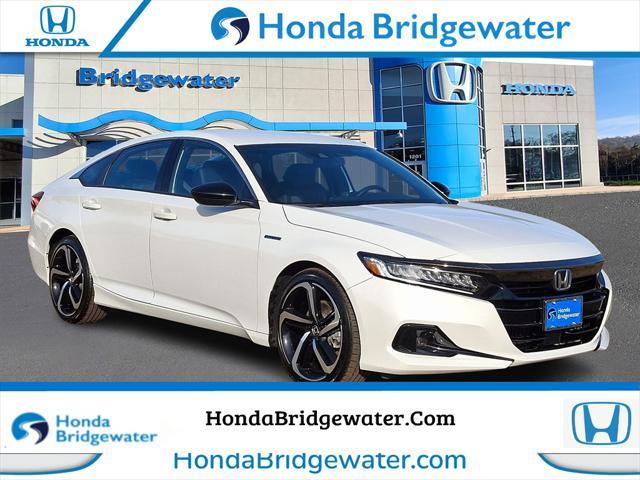 used 2022 Honda Accord Hybrid car, priced at $28,370