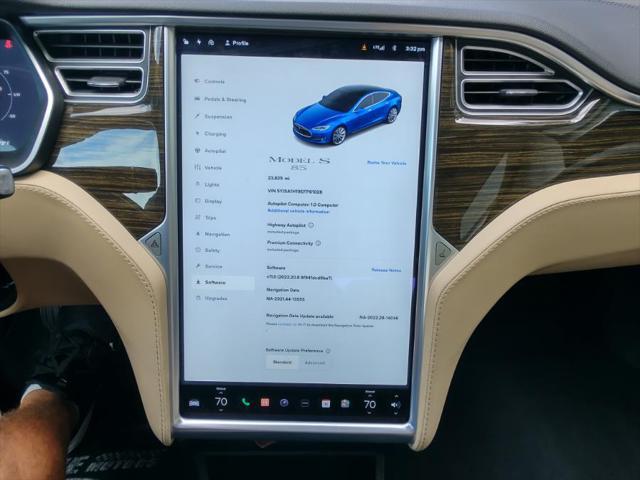 used 2014 Tesla Model S car, priced at $28,995