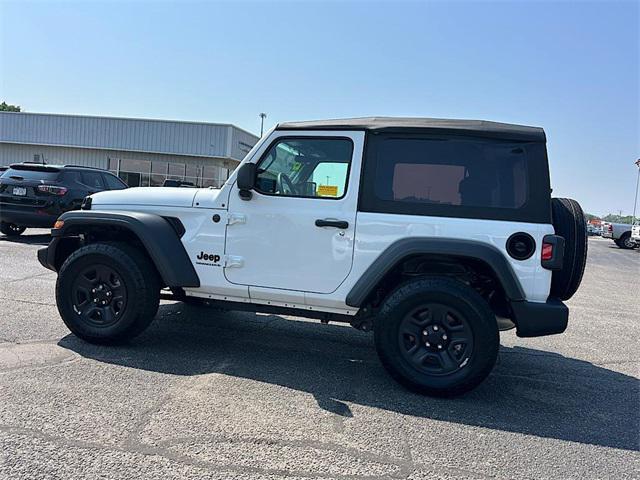 used 2025 Jeep Wrangler car, priced at $33,895