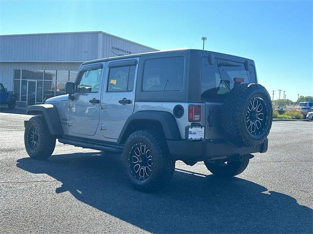 used 2018 Jeep Wrangler JK Unlimited car, priced at $19,355