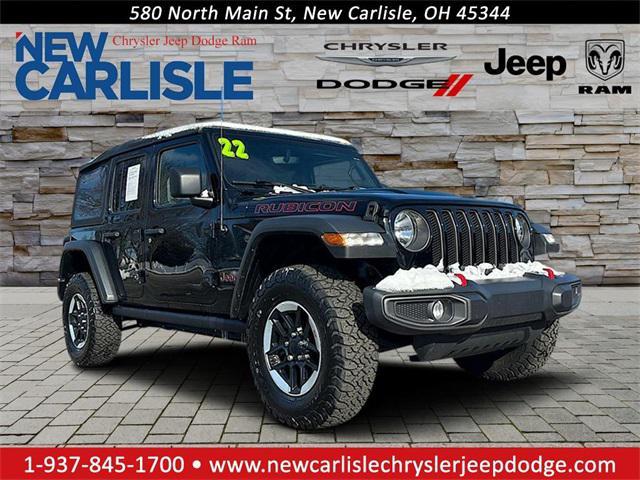 used 2022 Jeep Wrangler Unlimited car, priced at $33,695