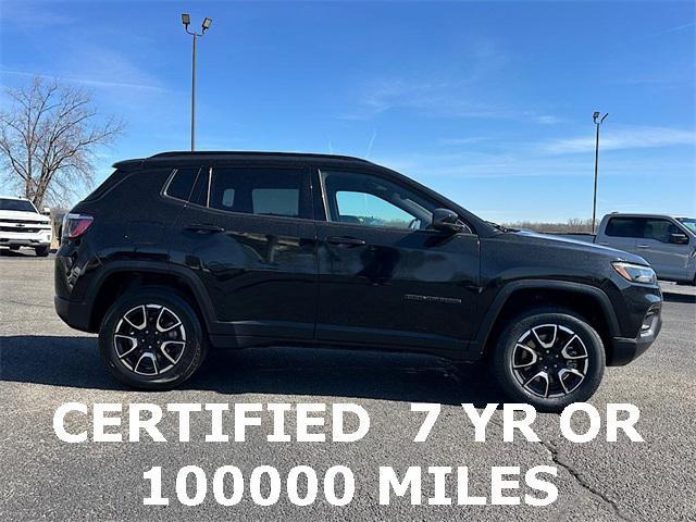 used 2024 Jeep Compass car, priced at $25,675