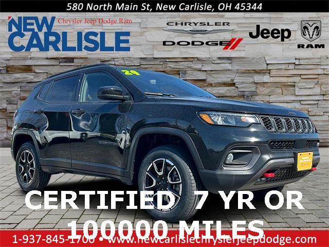 used 2024 Jeep Compass car, priced at $26,500
