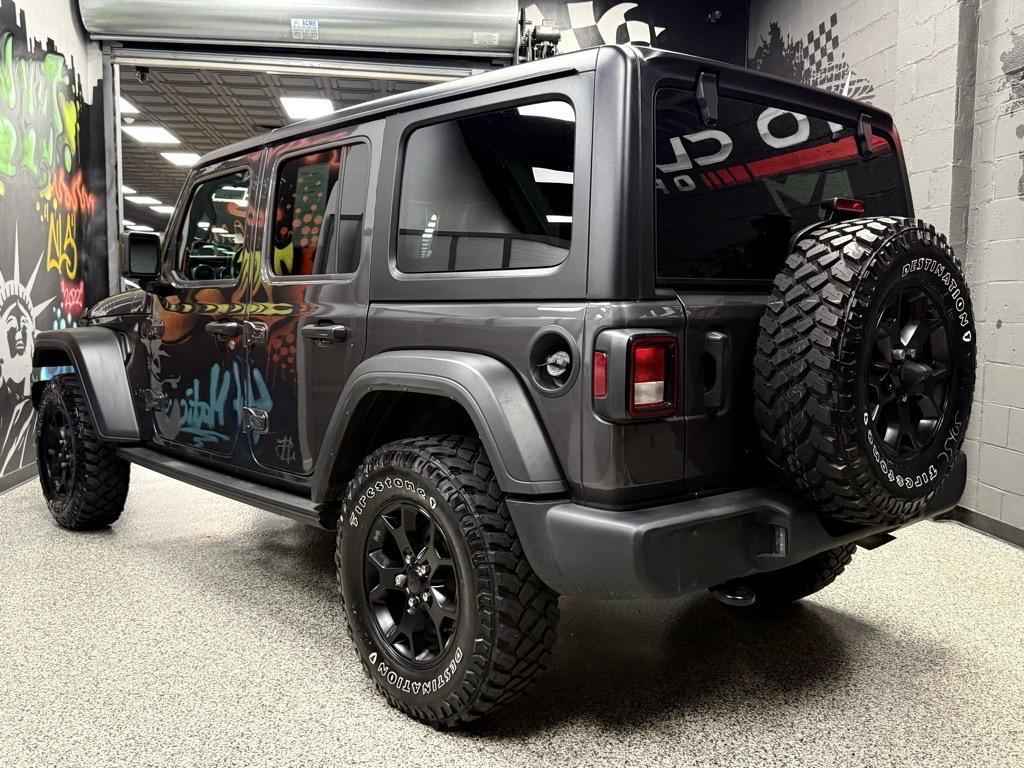 used 2021 Jeep Wrangler Unlimited car, priced at $25,888