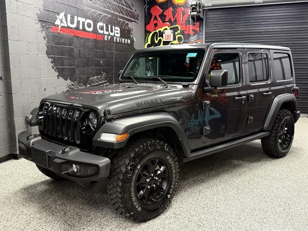 used 2021 Jeep Wrangler Unlimited car, priced at $25,888