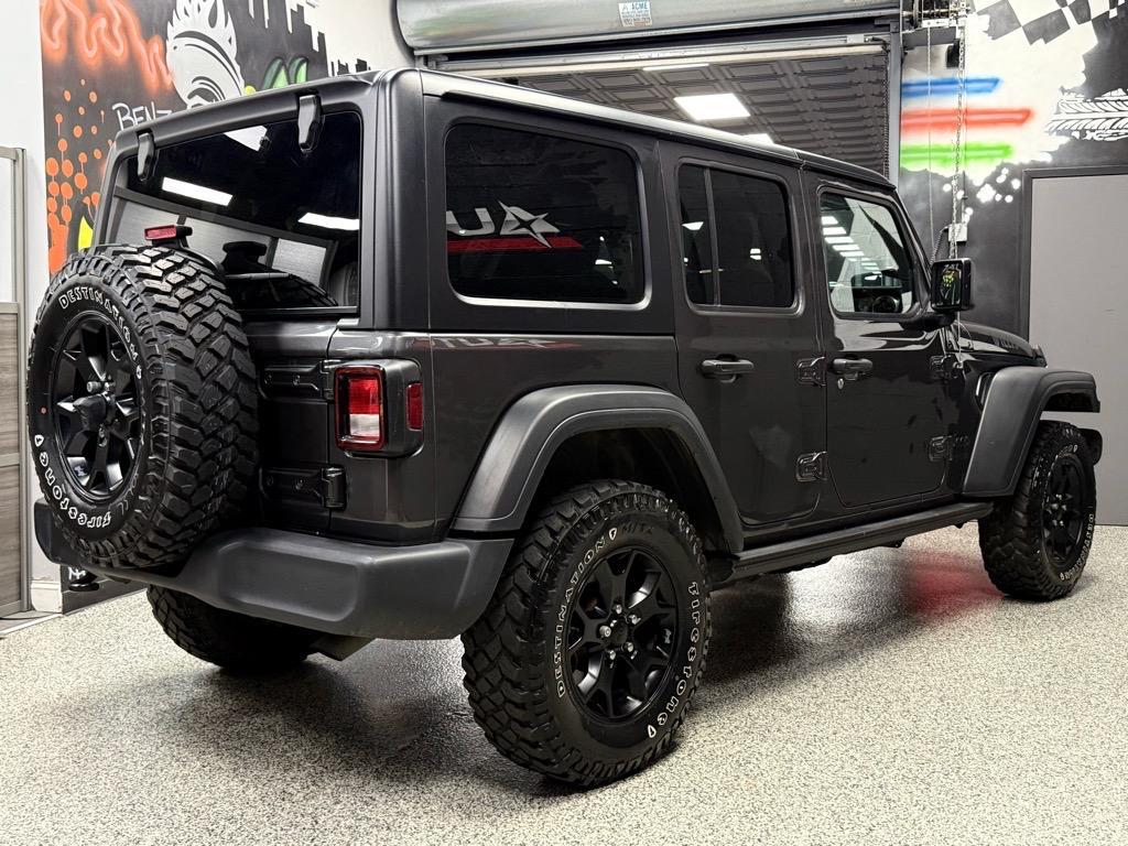 used 2021 Jeep Wrangler Unlimited car, priced at $25,888