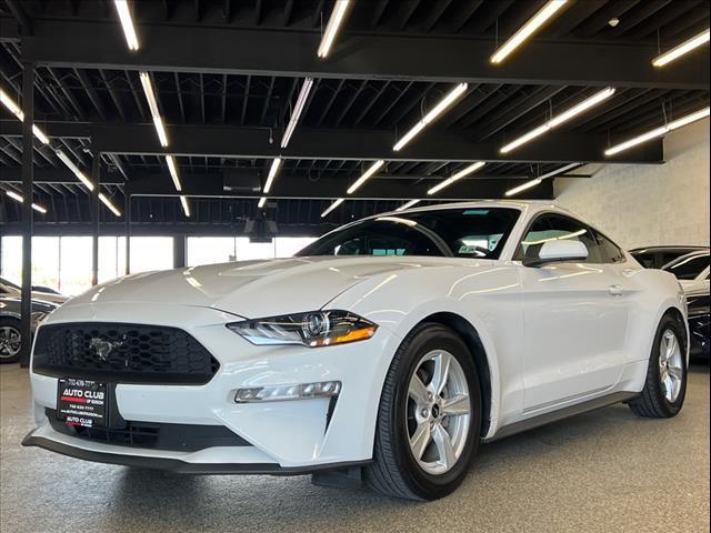 used 2021 Ford Mustang car, priced at $18,995