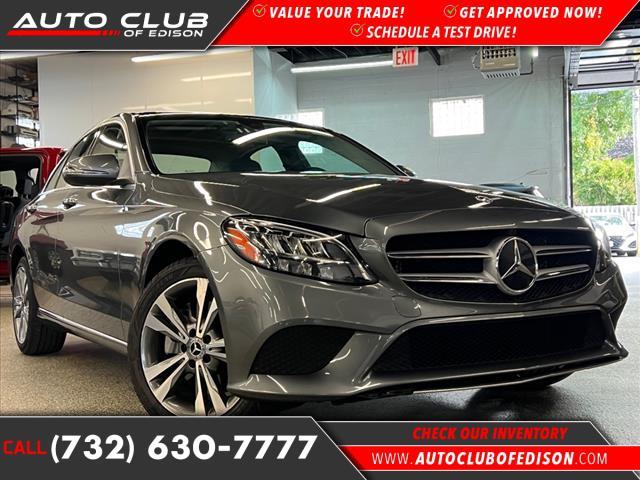 used 2021 Mercedes-Benz C-Class car, priced at $22,495