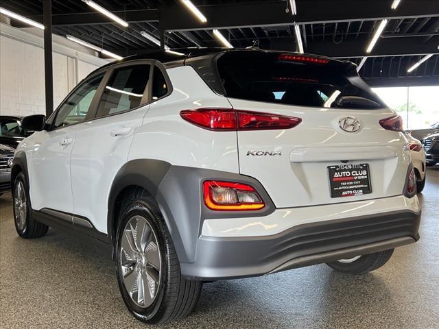 used 2021 Hyundai Kona EV car, priced at $17,495