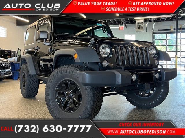 used 2015 Jeep Wrangler car, priced at $16,488