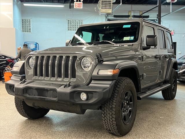 used 2021 Jeep Wrangler Unlimited car, priced at $22,995