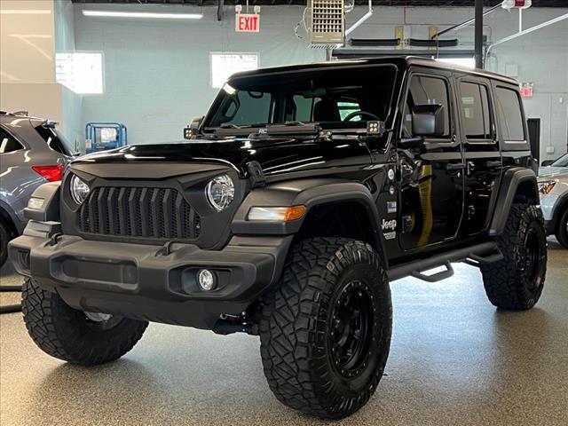 used 2018 Jeep Wrangler Unlimited car, priced at $35,995