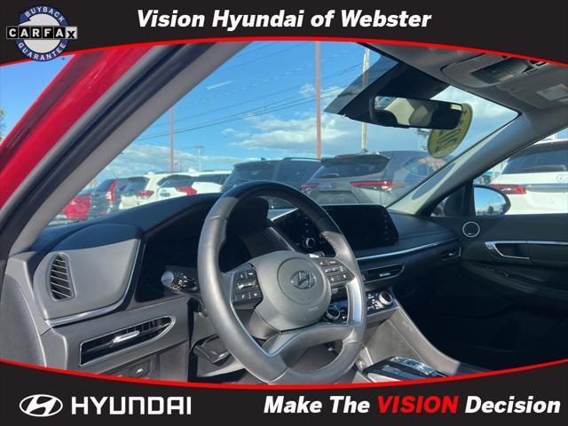 used 2023 Hyundai Sonata Hybrid car, priced at $28,777