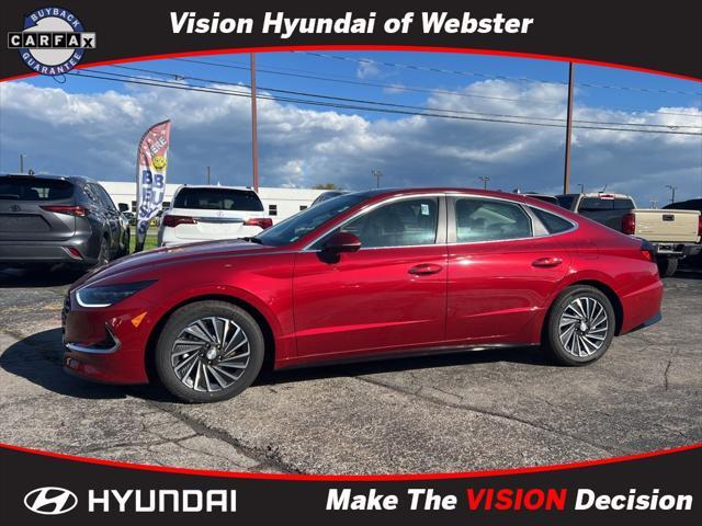 used 2023 Hyundai Sonata Hybrid car, priced at $28,777