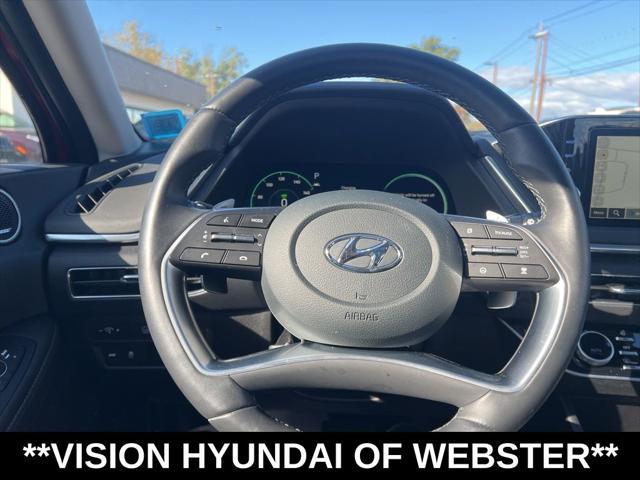 used 2023 Hyundai Sonata Hybrid car, priced at $27,495