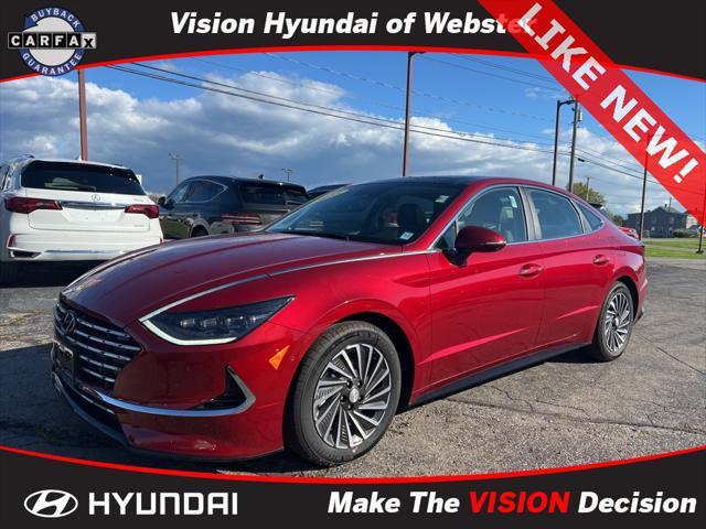 used 2023 Hyundai Sonata Hybrid car, priced at $29,951