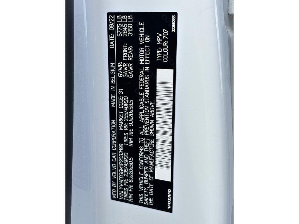 used 2023 Volvo C40 Recharge Pure Electric car, priced at $32,951