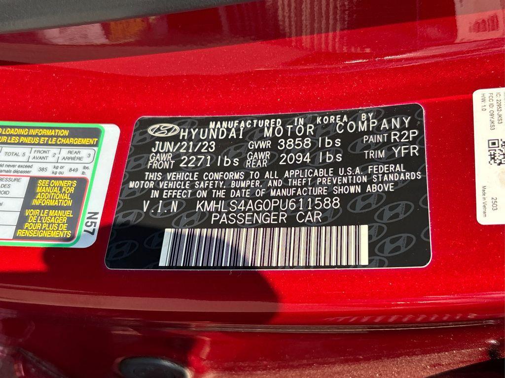 used 2023 Hyundai Elantra car, priced at $19,895