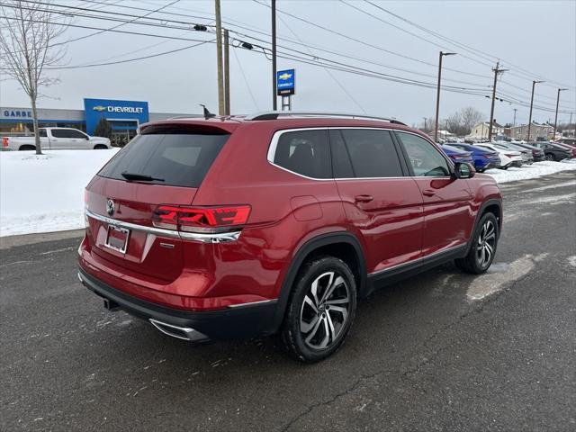 used 2021 Volkswagen Atlas car, priced at $28,995