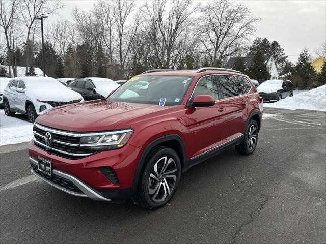 used 2021 Volkswagen Atlas car, priced at $28,995