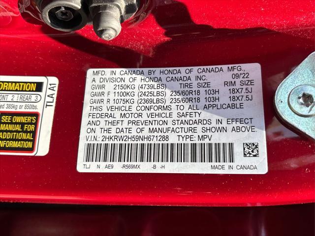 used 2022 Honda CR-V car, priced at $29,195