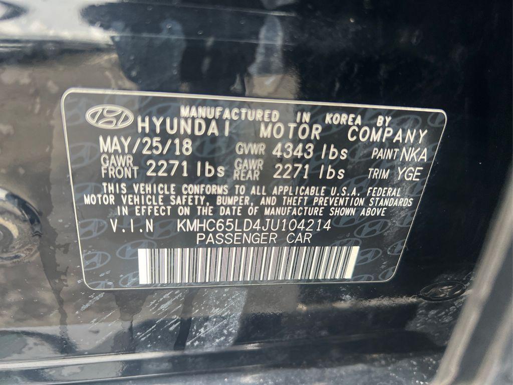 used 2018 Hyundai Ioniq Plug-In Hybrid car, priced at $14,351