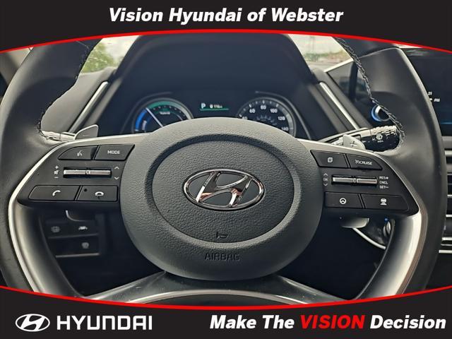 used 2023 Hyundai Sonata Hybrid car, priced at $25,997