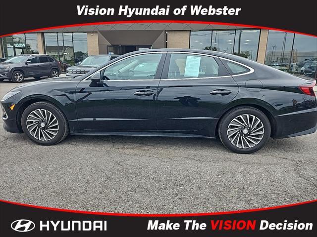 used 2023 Hyundai Sonata Hybrid car, priced at $25,997