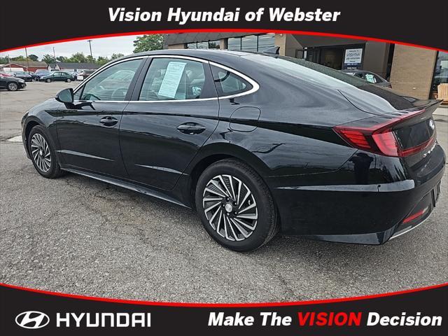 used 2023 Hyundai Sonata Hybrid car, priced at $25,997