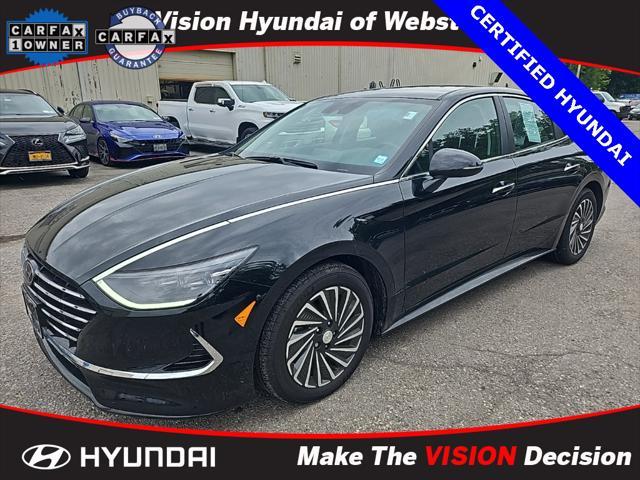 used 2023 Hyundai Sonata Hybrid car, priced at $25,997