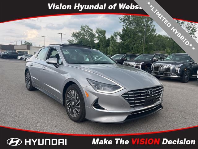 used 2023 Hyundai Sonata Hybrid car, priced at $32,271