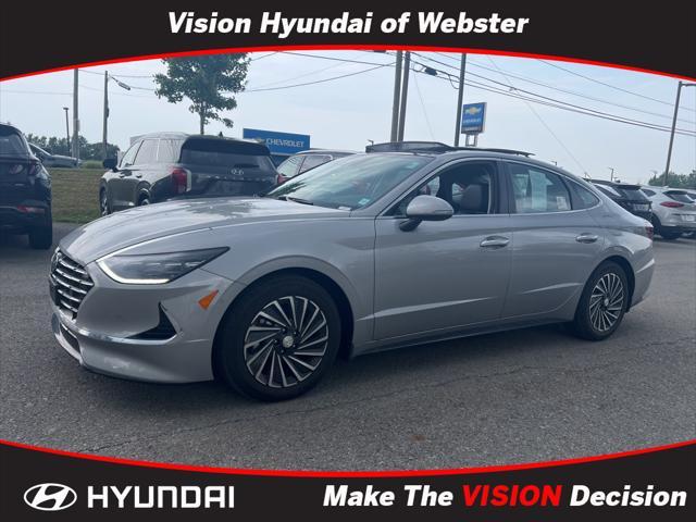 used 2023 Hyundai Sonata Hybrid car, priced at $32,271