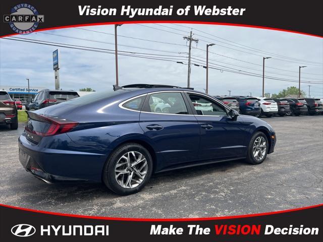 used 2021 Hyundai Sonata car, priced at $19,997