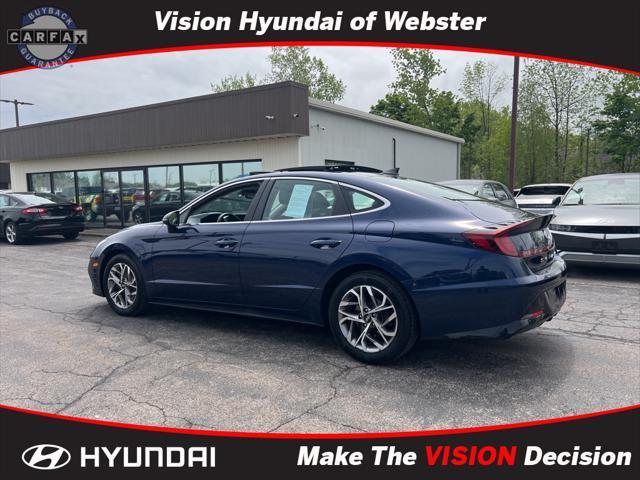 used 2021 Hyundai Sonata car, priced at $19,997