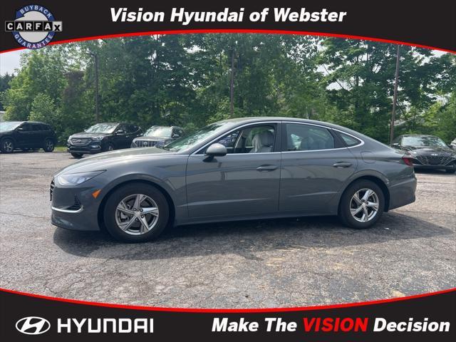 used 2021 Hyundai Sonata car, priced at $18,684