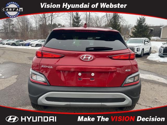 used 2022 Hyundai Kona car, priced at $21,860