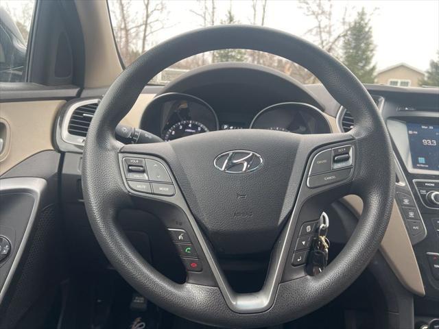 used 2017 Hyundai Santa Fe car, priced at $12,995