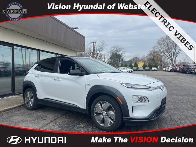 used 2020 Hyundai Kona EV car, priced at $23,777