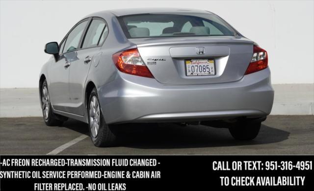 used 2012 Honda Civic car, priced at $8,943